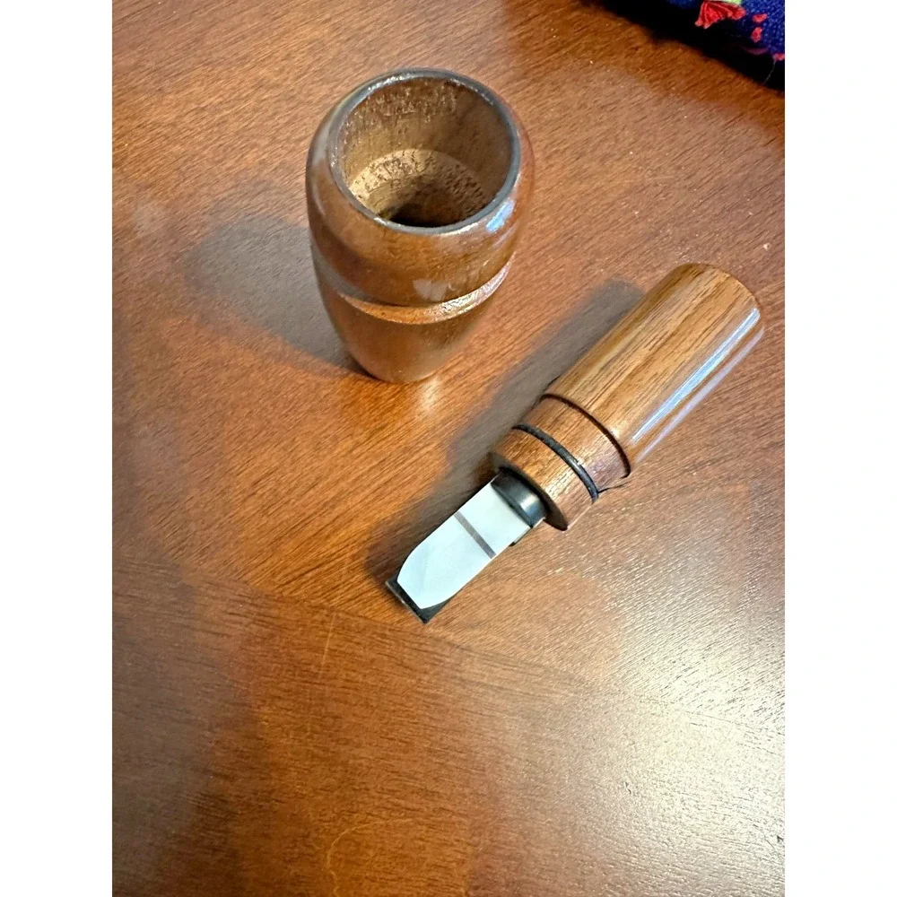 Walnut Wood Big River Game Calls Single Reed Duck Call Mick Lacey